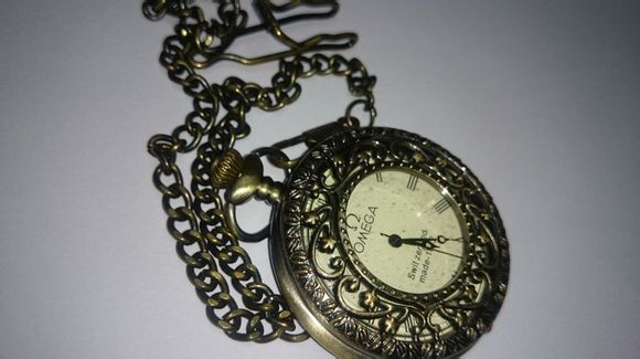 欧米茄精美怀表图，欧米茄1882 经典再现(图6)