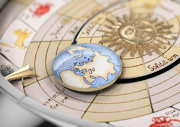 江诗丹顿全新艺术系列Copernicus哥白尼天体球腕表(图3)