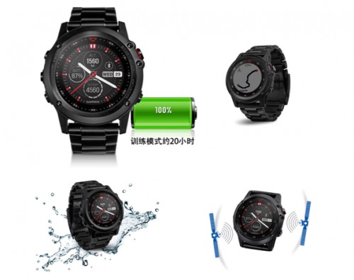 特工手表：Garmin高端户外运动腕表fēnix®3 DLC(图4)