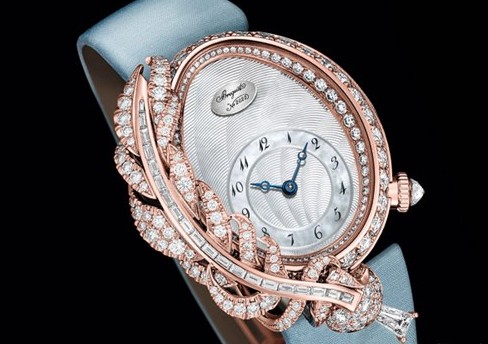 BREGUET 宝玑 Rêve de Plume：玫瑰金与钻石交织出来的羽毛(图1)