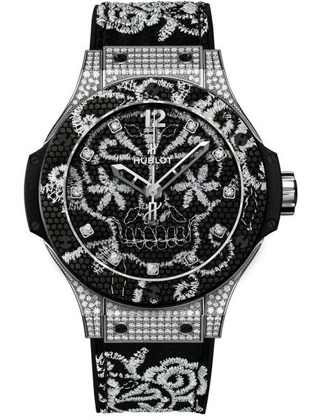 HUBLOT宇舶Big Bang刺绣腕表 彰显极致女性魅力(图2)