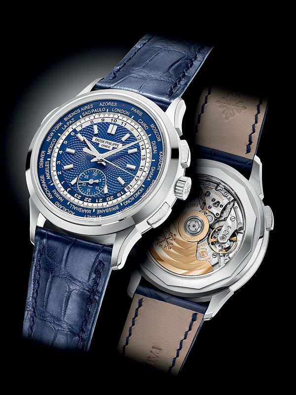 Patek Philippe 百达翡丽编号5930G新款世界时间计时秒表(图1)