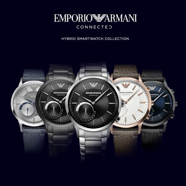 Emporio Armani推出智能可穿戴产品之智能复合腕表系列(图1)