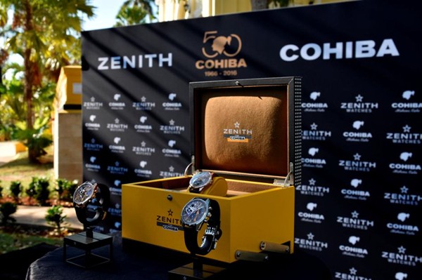 真力时(Zenith) 与高斯巴(Cohiba)—不同领域，同为传奇(图1)