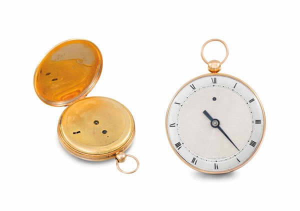 Breguet 总裁拍下两款宝玑黄金怀表，加入宝玑博物馆(图2)
