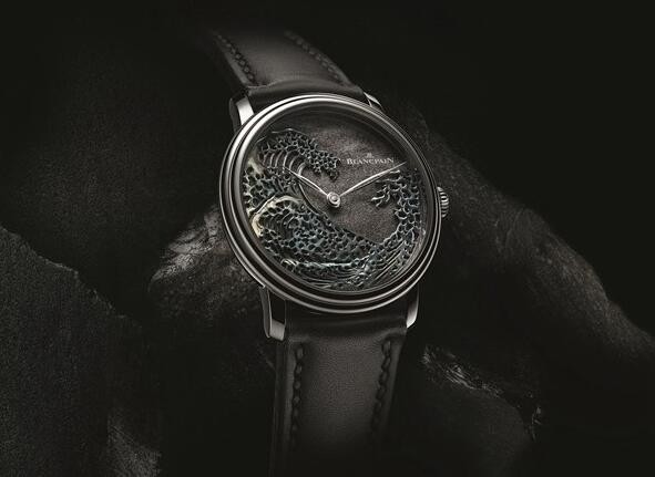 Blancpain 宝珀发布「Great Wave 巨浪」工艺腕表(图1)