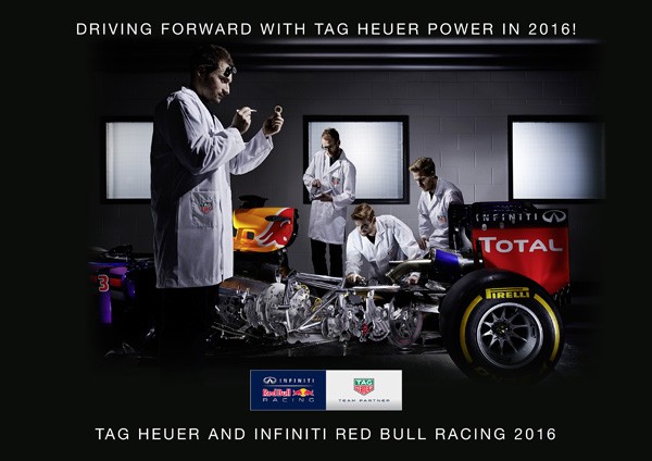 红牛车队和TAG Heuer泰格豪雅携手合作赛季(图2) 红牛车队和TAG Heuer泰格豪雅携手合作赛季(图2)
