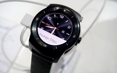 硬气圆形表盘 LG GWatchR智能手表参展(图1)