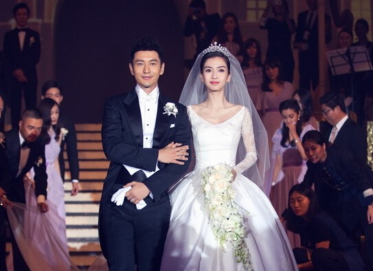 黄晓明Angelababy甜蜜大婚 天梭倾情献礼(图10)