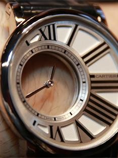 CARTIER卡地亚推出首款Mystery clock神秘钟(图1)