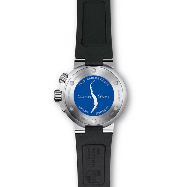 ORIS 全新限量版Carlos Coste潜水腕表：“天生水超人”Carlos Coste的动力(图4)