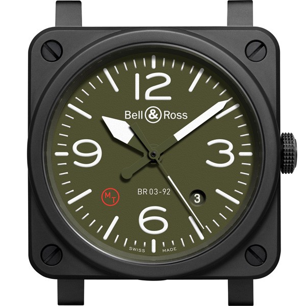 柏莱士全新INSTRUMENT BR03 Military Ceramic系列表款(图2)
