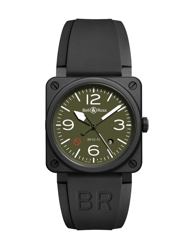 柏莱士全新INSTRUMENT BR03 Military Ceramic系列表款(图3)