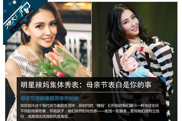 母亲节腕表献礼：辣妈们都喜欢带什么表?(图2)