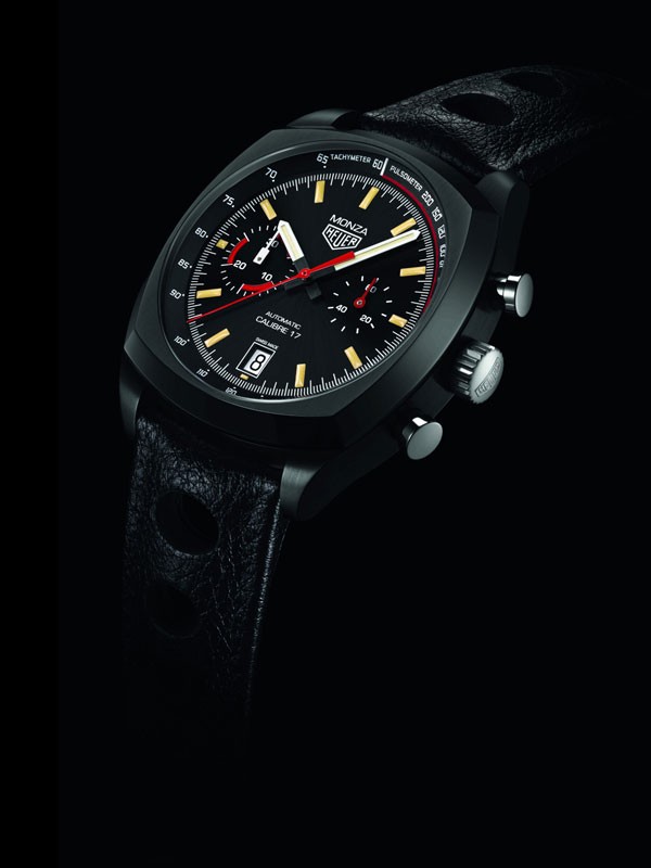 TAG Heuer 泰格豪雅推出复刻版蒙扎赛道(MONZA)计时码表(图2)