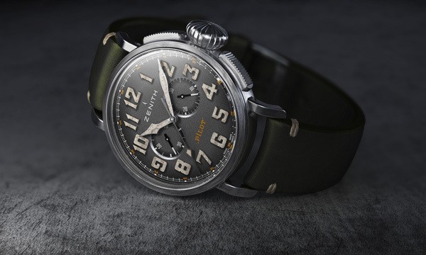 真力时Heritage Pilot Café Racer腕表 流露复古情怀(图1) 真力时Heritage Pilot Café Racer腕表 流露复古情怀(图1)