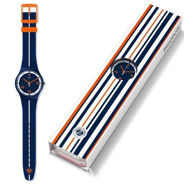 SWATCH 2016罗兰∙加洛斯法网公开赛主题腕表(图2) SWATCH 2016罗兰∙加洛斯法网公开赛主题腕表(图2)