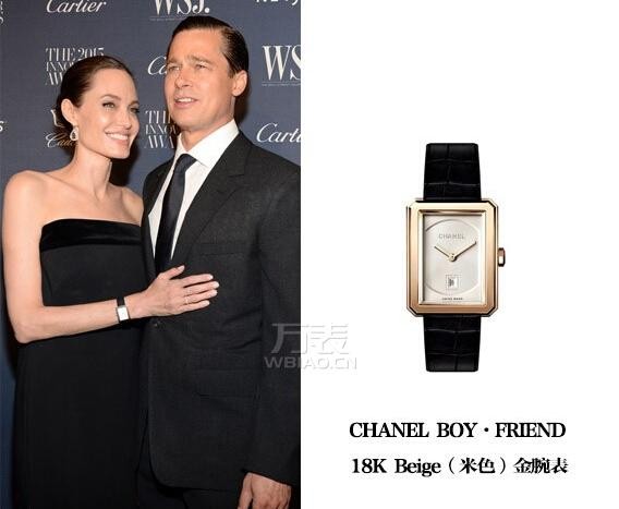 安吉丽娜·朱丽佩戴(米色)金腕表亮相 一款帅气而富有魅力的腕表(图2) 安吉丽娜·朱丽佩戴(米色)金腕表亮相 一款帅气而富有魅力的腕表(图2)