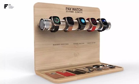 PAY WATCH智能手表发布 手腕上的电子钱包(图2) PAY WATCH智能手表发布 手腕上的电子钱包(图2)