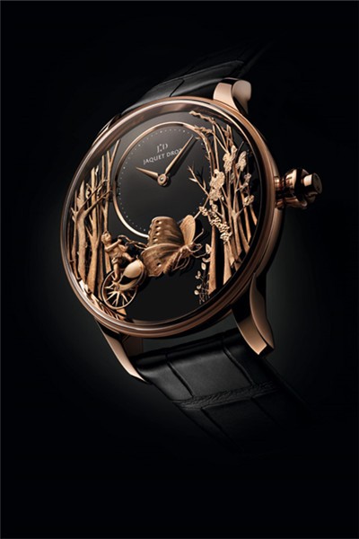 雅克德罗(Jaquet Droz)推出全新自动玩偶腕表(图2)