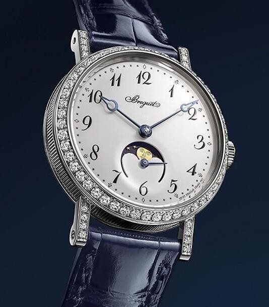 宝玑Classique Phase de Lune Dame9088腕表向创始人表达诚挚的敬意(图1)
