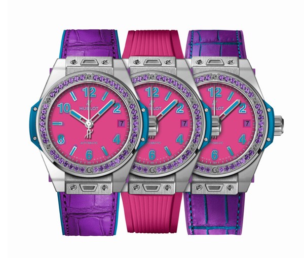 Hublot宇舶表Big Bang“一键式”波普艺术腕表(图4)