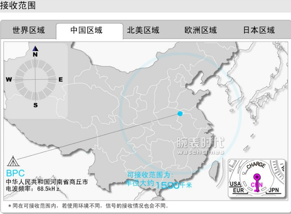 腕表中的电波系：六局电波腕表(图1)