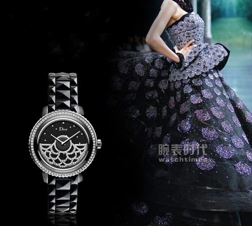 轻舞飞扬：献给女士的DIOR VIII GRAND BAL腕表(图9)
