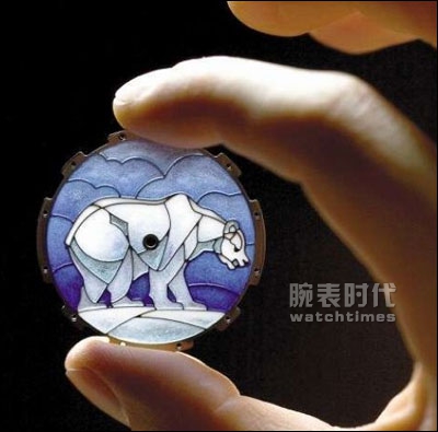 腕表上的冰与火之歌：大明火珐琅工艺腕表(图4)