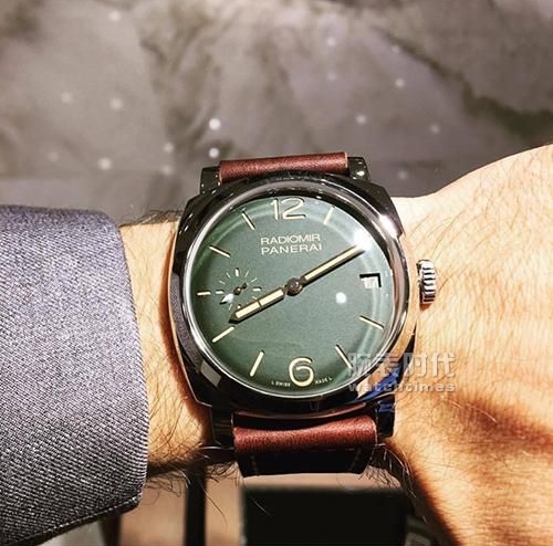 沛纳海全新绿盘，骚气技能满点！(图3)