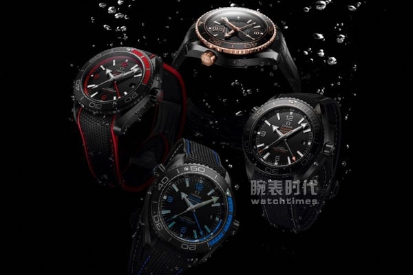 探索海洋的“深邃”欧米茄海洋宇宙深海之黑系列腕表(图1)